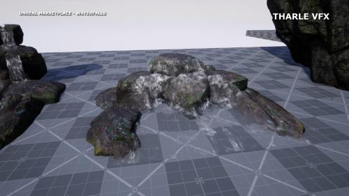 UnrealEngine - Waterfalls