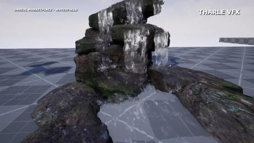 UnrealEngine - Waterfalls