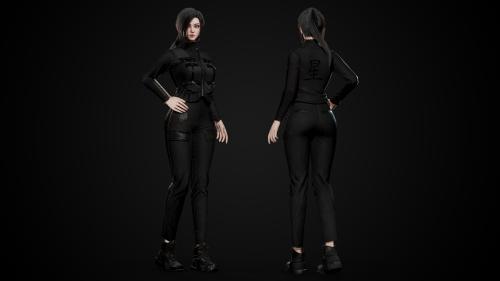 UnrealEngine - Techwear Girls