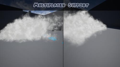 UnrealEngine - Smoke & Flash Grenades