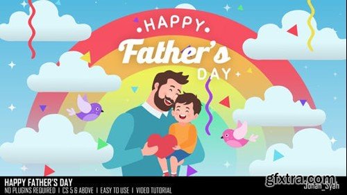 Videohive Happy Fathers Day 52727549