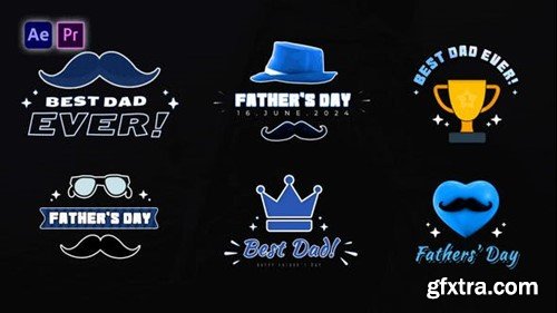 Videohive Fathers Day Titles Pack 52734884