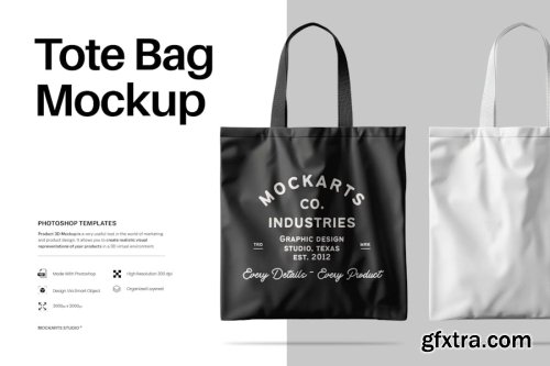 Tote Bag Mockup Collections 9xPSD