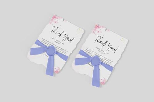 Invitation Card Mockup