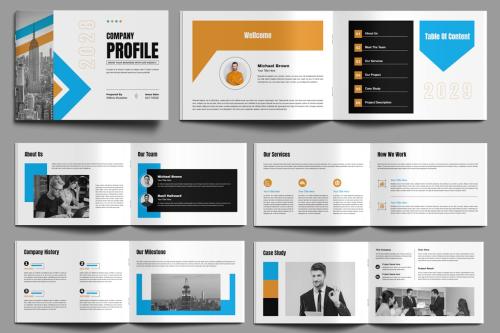 Company Profile Design Template