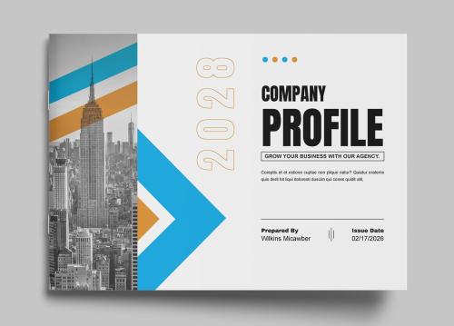 Company Profile Design Template