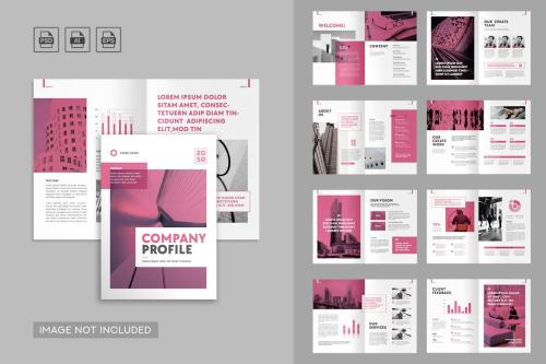 A4 Company Profile Template