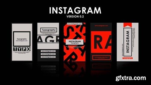 Videohive Typographic Instagram Stories V 2.0 52722716