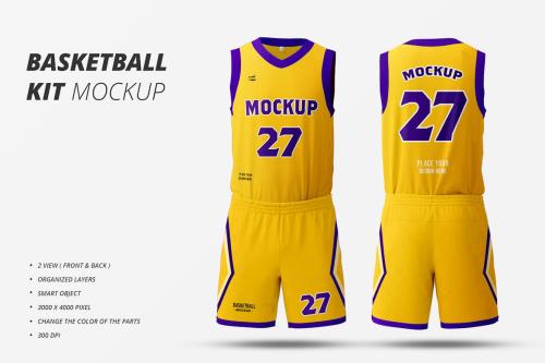 Basketball Kit Mockup