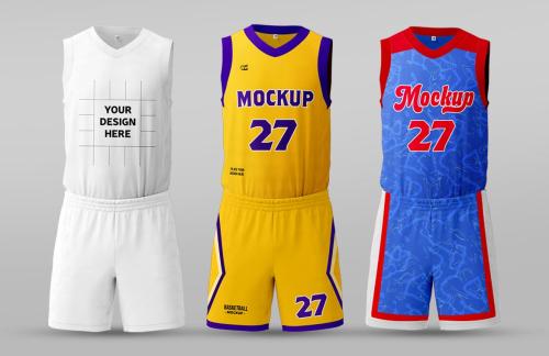 Basketball Kit Mockup