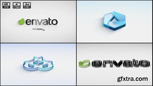 Videohive 3D Clean Logo Animation 52728194