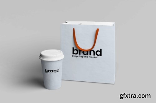 Shopping Bag Mockup Collections 14xPSD