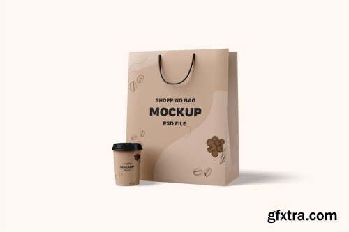 Shopping Bag Mockup Collections 14xPSD