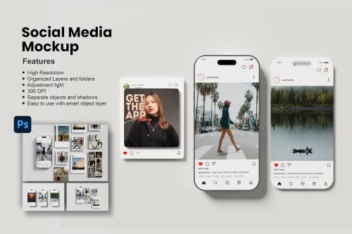 Social Media Mockups