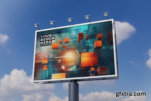 Billboard Mockup Collections 6xPSD