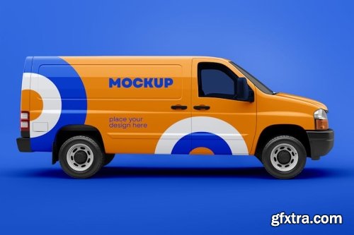 Truck Mockup Collections 14xPSD