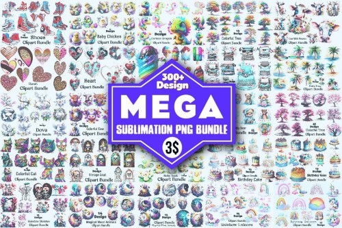 The Mega Coloring Pages Bundle