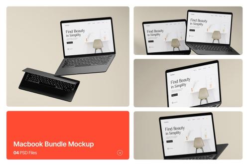 Macbook Bundle Mockup