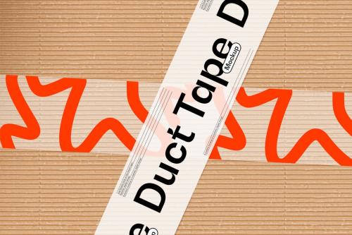 Duct Tape & Box Mockups