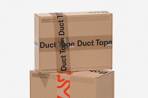 Duct Tape & Box Mockups