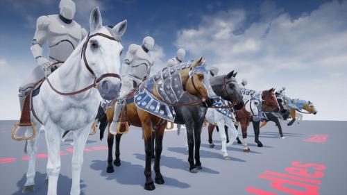 UnrealEngine - Horse Animset