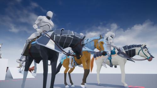 UnrealEngine - Horse Animset