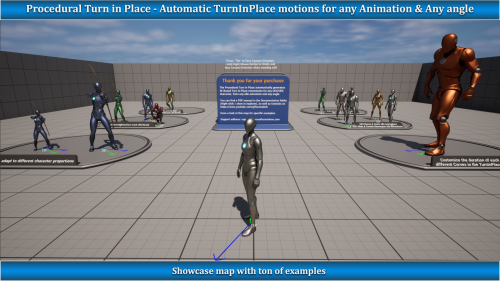UnrealEngine - Procedural Turn in Place System