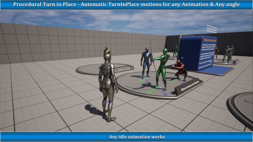 UnrealEngine - Procedural Turn in Place System