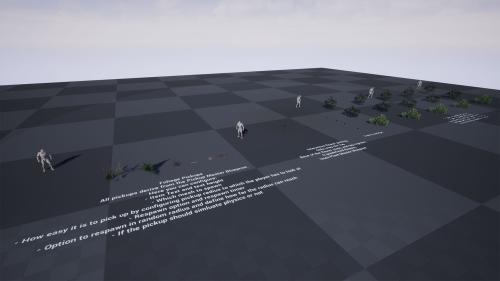 UnrealEngine - [UE4] Interactive Foliage pickup system V1