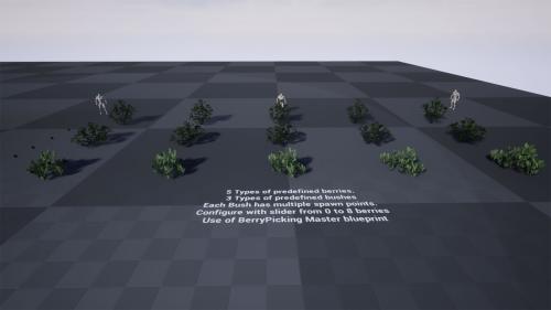 UnrealEngine - [UE4] Interactive Foliage pickup system V1