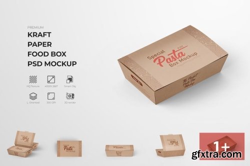 Paper Box Mockup Collections 14xPSD