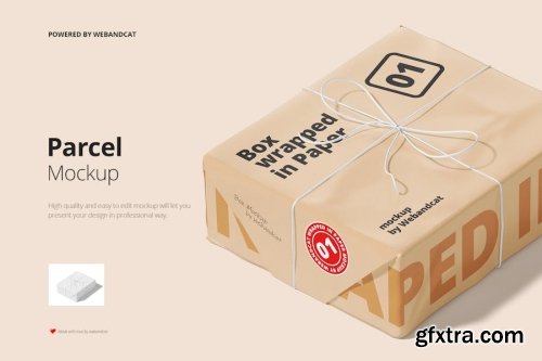 Paper Box Mockup Collections 14xPSD