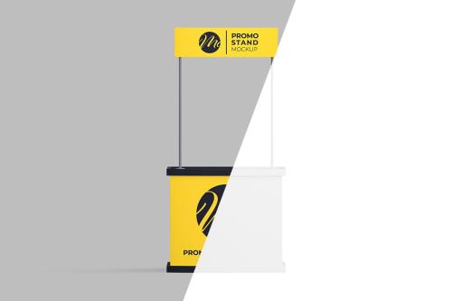 Display Promo Stand Mockup