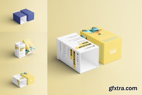 Box Mockup Collections 12xPSD