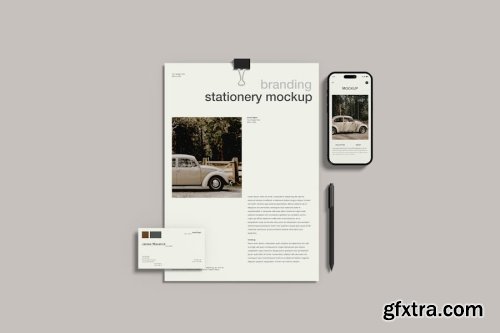 Stationery Mockup Collections 14xPSD