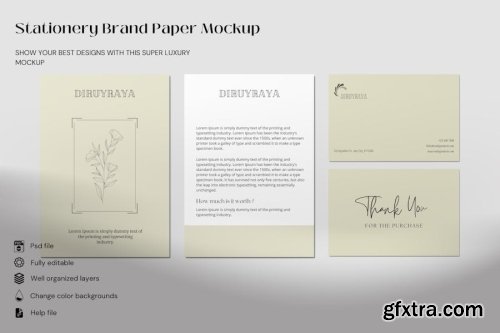 Stationery Mockup Collections 14xPSD