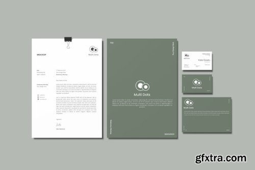 Stationery Mockup Collections 14xPSD