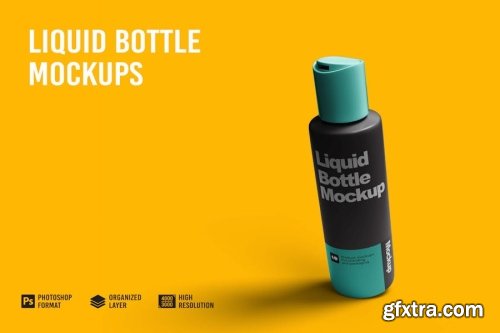 Bottle Mockup Collections 12xPSD