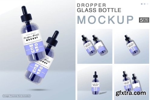 Bottle Mockup Collections 12xPSD