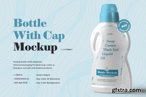 Bottle Mockup Collections 12xPSD