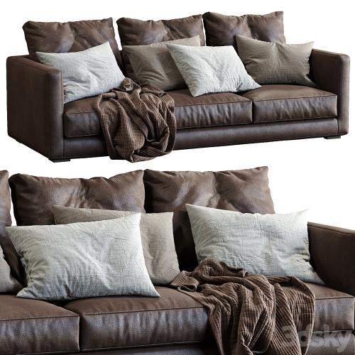 Leather Sofa Tango By Maras