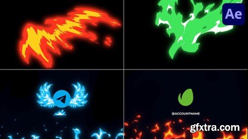 Videohive Firebirds Logo Pack for After Effects 52704819