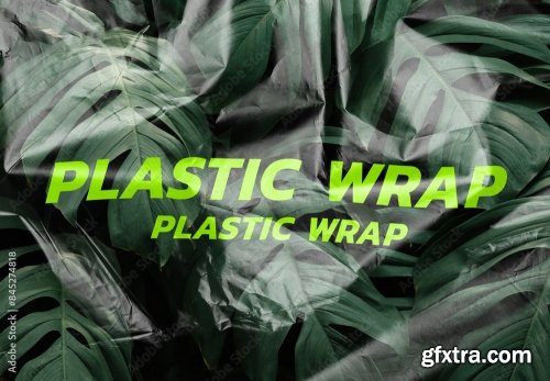 Plastic Wrap Effect Mockup 6xPSD