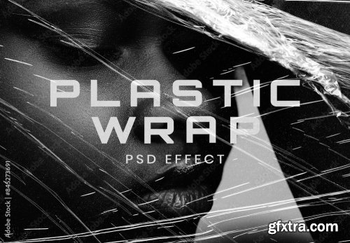 Plastic Wrap Effect Mockup 6xPSD