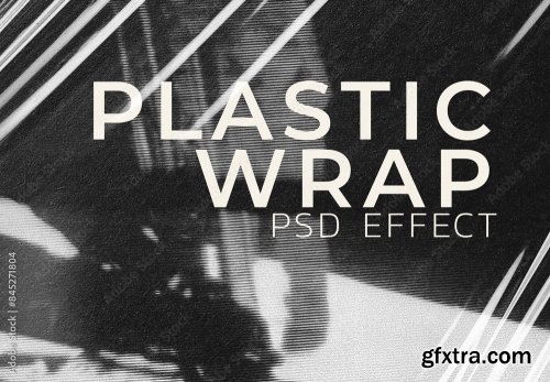 Plastic Wrap Effect Mockup 6xPSD