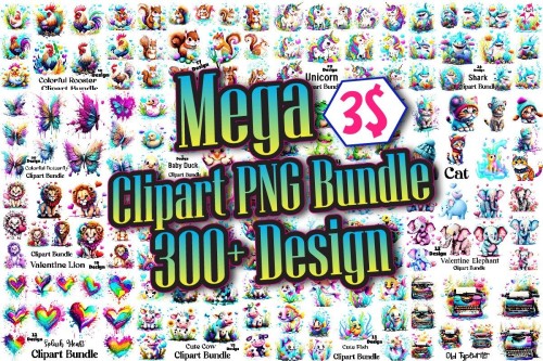 The Mega Coloring Pages Bundle