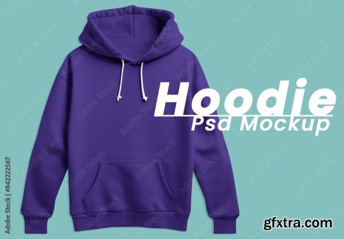 Customizable Hoodie Mockup 2 10xPSD