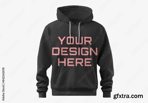 Customizable Hoodie Mockup 2 10xPSD