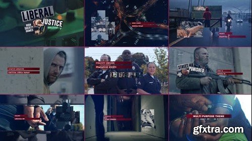 Videohive Crime Title Sequence 52683677