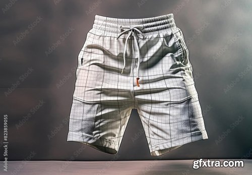 Bermuda Shorts Mockup 3xPSD